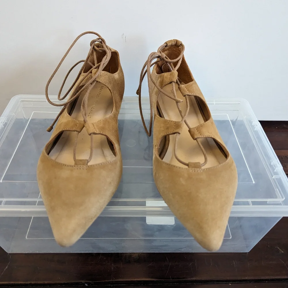 Loeffler Randall Suede Flats - Picture 8 of 11